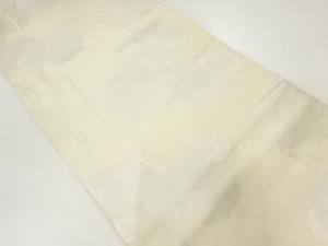 アンティーク　蔦の葉模様織り出し袋帯(材料)